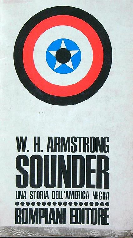 Sounder. Una storia dell'America negra - W. H. Armstrong - copertina