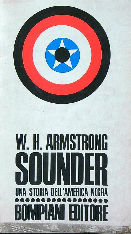 Sounder. Una storia dell'America negra - W. H. Armstrong - copertina