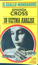 In ultima analisi