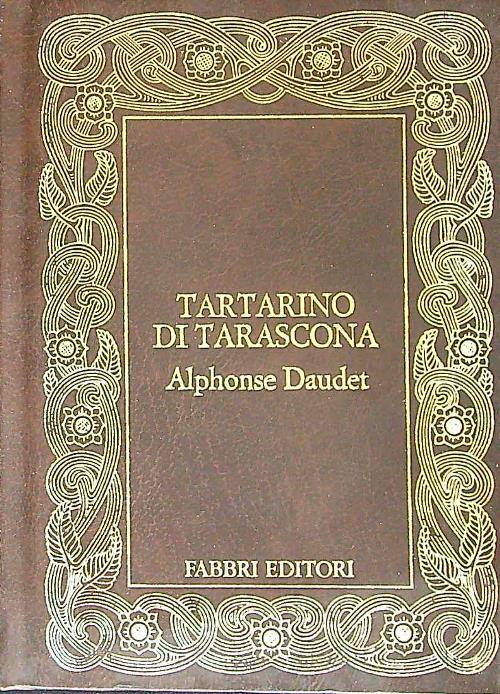 Tartarino di Tarascona - Alphonse daudet - copertina