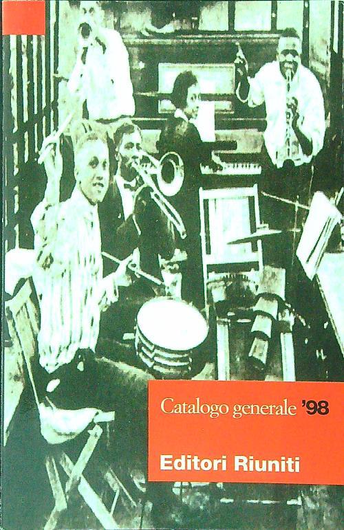 Catalogo generale '98 - copertina
