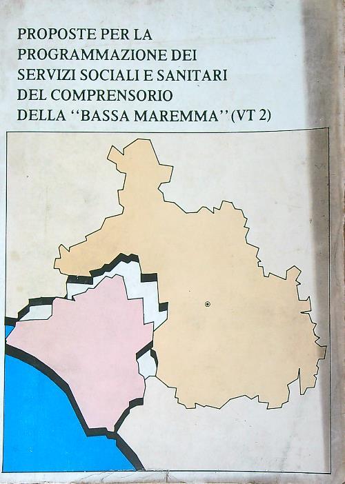 Proposte per la programmazione dei servizi sociali e sanitari del comprensorio - copertina