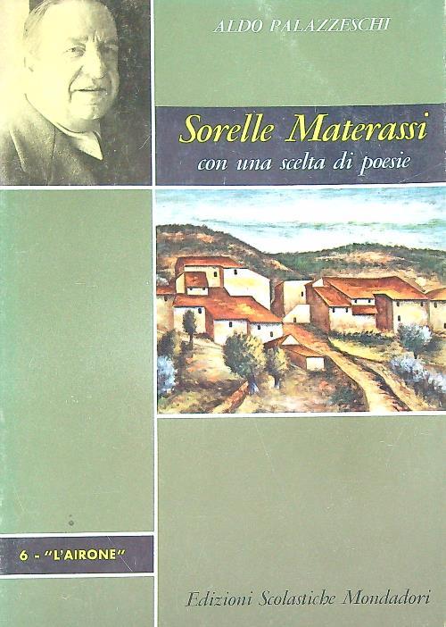 sorelle Materassi  - Aldo Palazzeschi - copertina