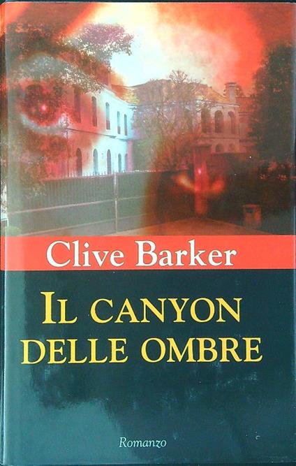 Il  canyon delle ombre - Clive Barker - copertina