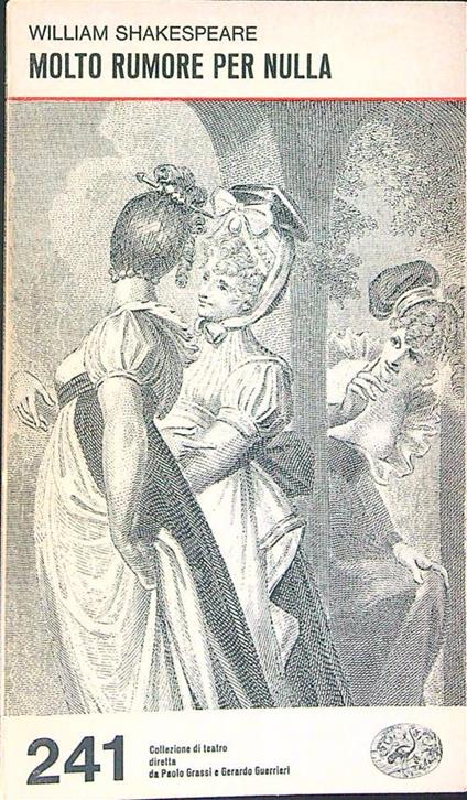 Molto rumore per nulla - William Shakespeare - copertina