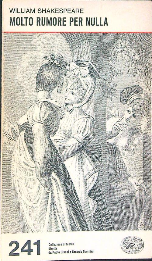 Molto rumore per nulla - William Shakespeare - copertina