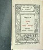 Lettere a Fanny Brawne