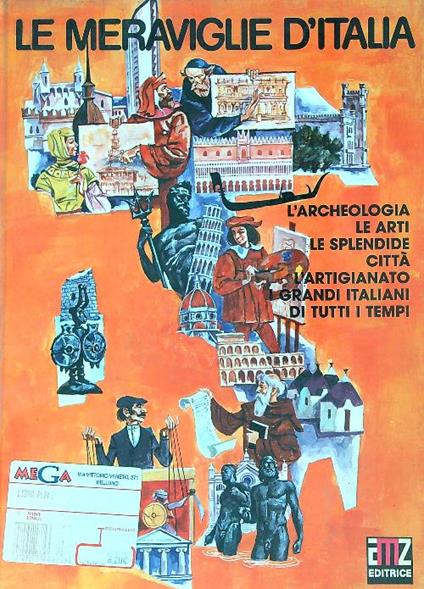 Le Meraviglie D'Italia  - copertina