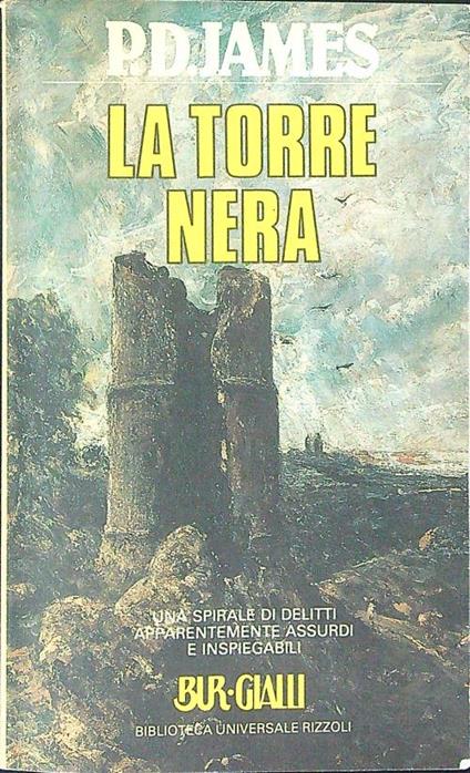 La  torre nera - P. D. James - copertina