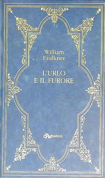 L' urlo e il furore - William Faulkner - copertina