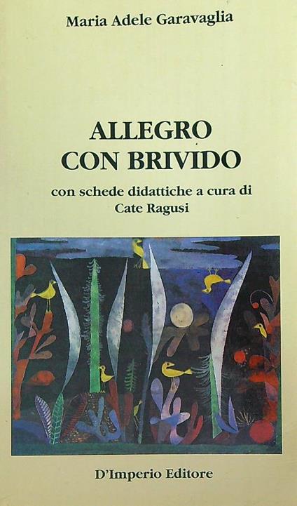 Allegro con brivido - Maria Garavaglia - copertina
