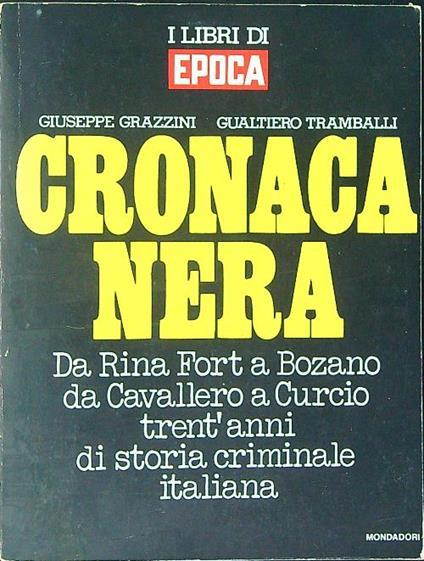 Cronaca nera - G. Grazzini - copertina