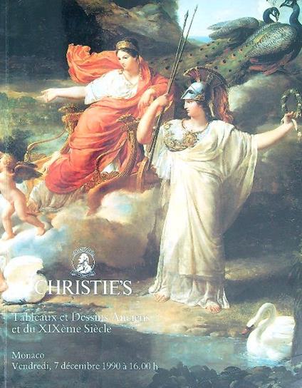 Christie's Monaco Vendredi 7 decembre 1990 - copertina