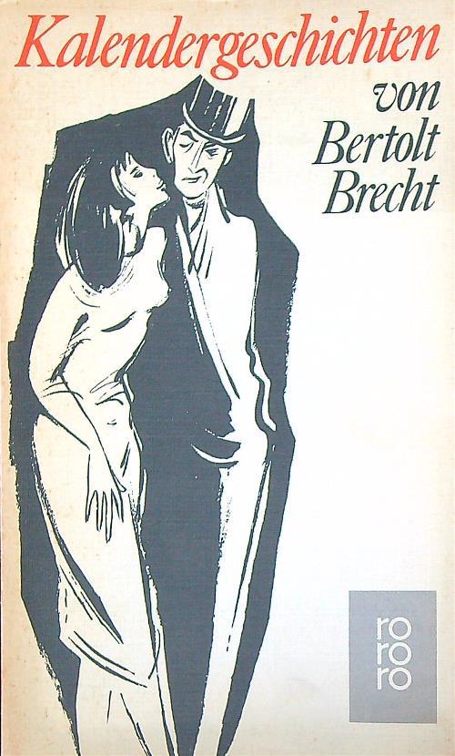 Kalendergeschichten - Bertolt Brecht - copertina
