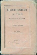 Raccolta completa dei versi milanesi ed italiani