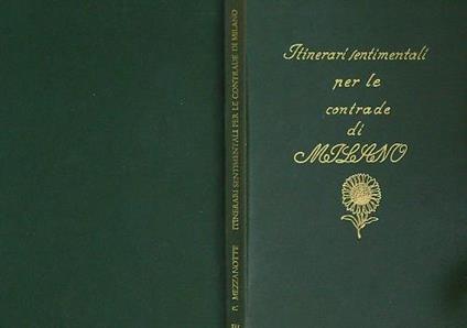 Itinerari sentimentali per le contrade di Milano III - copertina