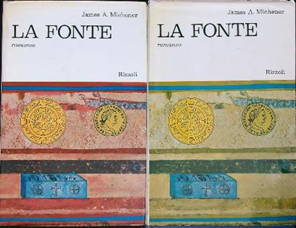 La fonte. 2vv - James michener - copertina