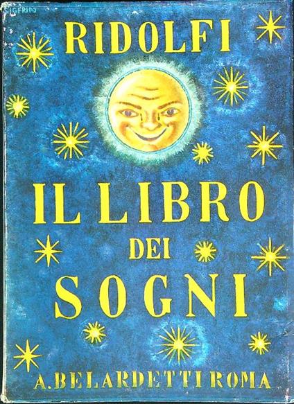 Il Libro dei Sogni  - Roberto Ridolfi - copertina