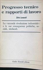 Progresso tecnico e rapporti di lavoro