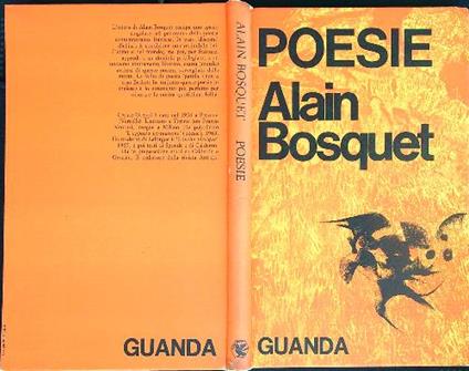 Poesie  - Alain Bosquet - copertina