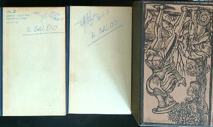 Il baldo. 2vv - Merlin Cocai - copertina