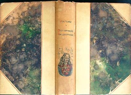 Dictionnaire philosophique - Voltaire - copertina