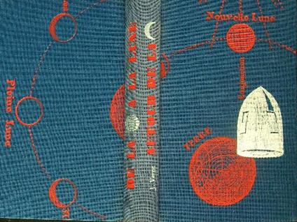 De la terre à la lune  - Jules Verne - copertina