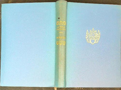 Poesies completes  - Alfred de Vigny - copertina