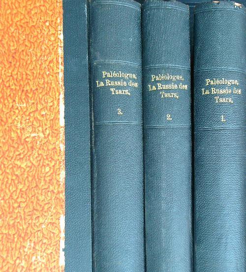 La Russie des Tsars pendant la grande guerre. 3vv - Maurice Paléologue - copertina