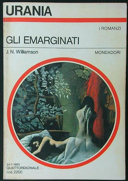 Gli  emarginati - J. N. Williamson - copertina