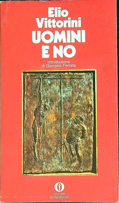 Uomini e no - Elio Vittorini - copertina