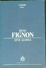 Sine glossa