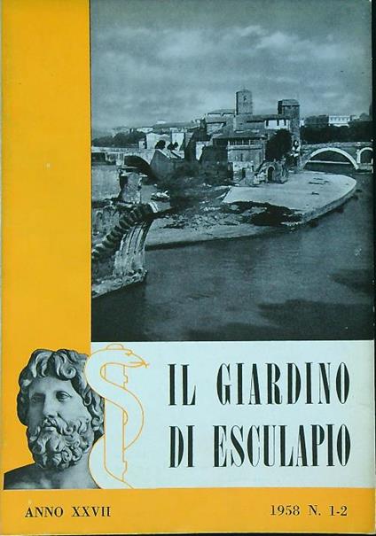 Il giardino di Esculapio 1-2/1958 - copertina