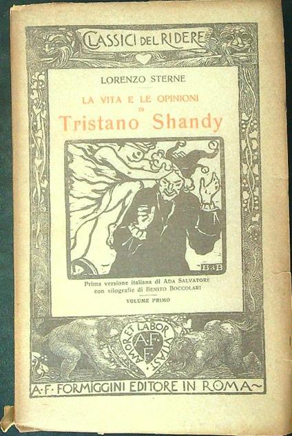 La  vita e le opinioni di Tristano Shandy Vol 1 - Lorenzo Sterne - copertina
