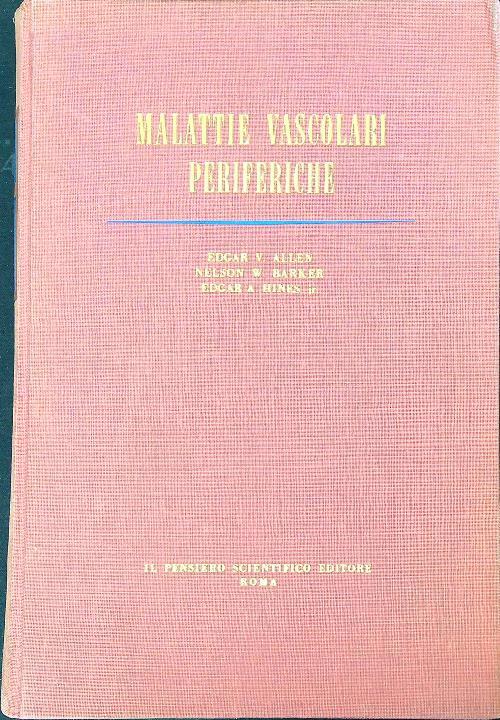 Malattie vascolari periferiche - copertina
