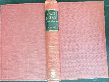 Heart disease : its diagnosis and treatment - Emanuel Goldberger - copertina