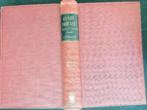 Heart disease : its diagnosis and treatment - Emanuel Goldberger - copertina