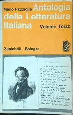 Antologia della letteratura italiana. Vol 3