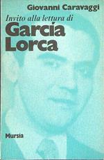 Invito alla lettura di Garcia Lorca