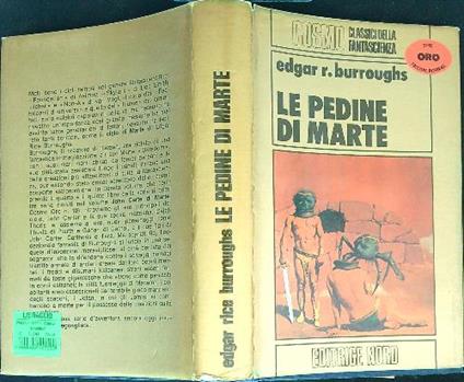 Le pedine di Marte  - Edgar Burroughs - copertina