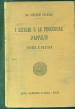 I  sistemi e le procedure d'appalto Teoria e pratica