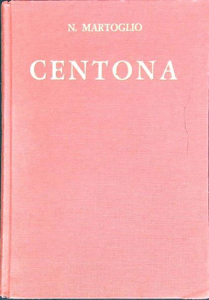 centona - N. martoglio - copertina