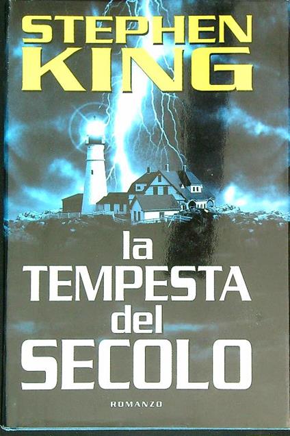 La tempesta del secolo  - Stephen King - copertina
