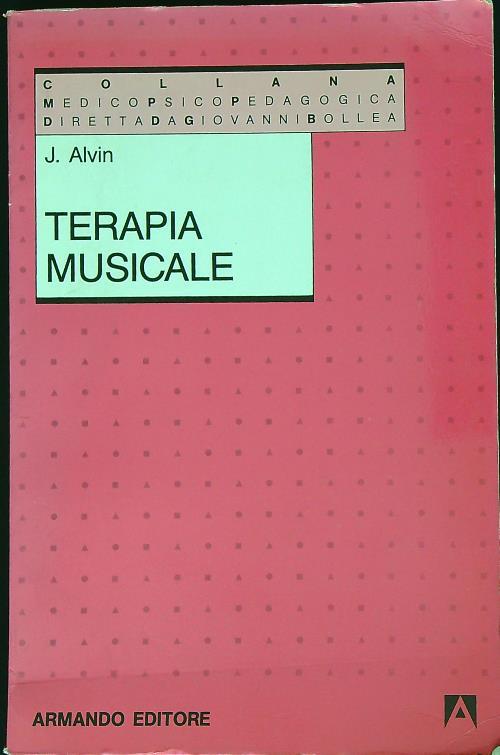 terapia musicale - J. Alvin - copertina
