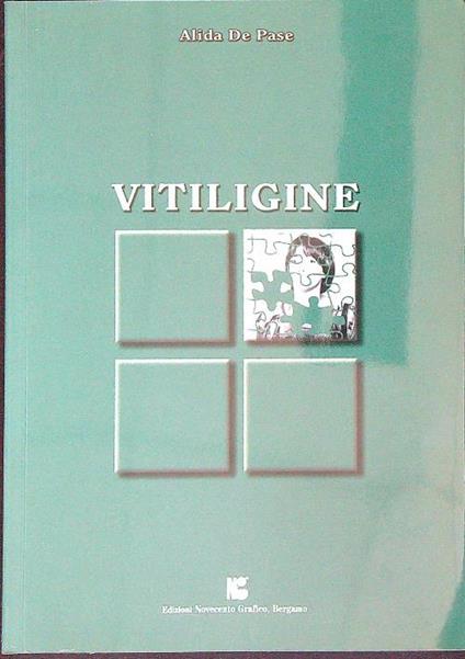 Vitiligine  - Alida De Pase - copertina