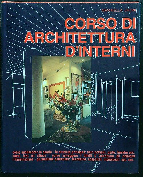 Corso di architettura d'interni - copertina