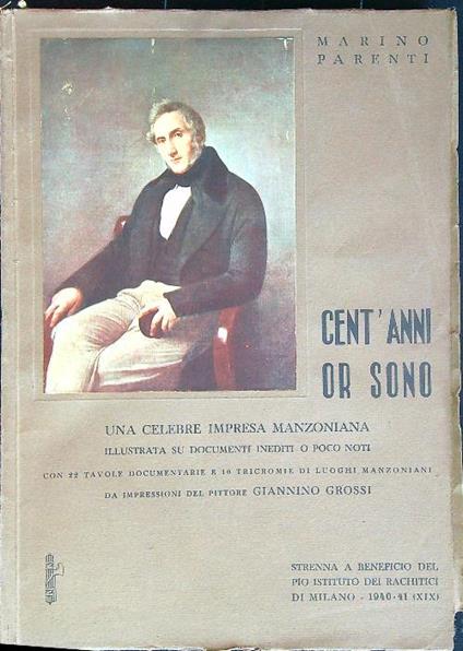 Cent'anni or sono  - Marino Parenti - copertina