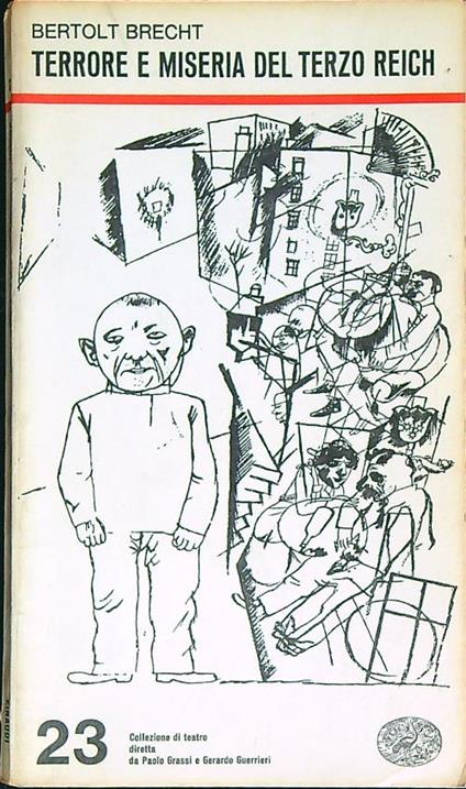 Terrore e miseria del Terzo Reich  - Bertolt Brecht - copertina
