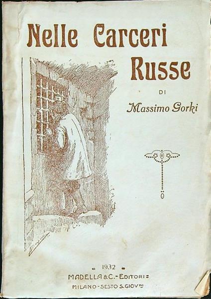 Nelle carceri russe - Massimo Gorki - copertina