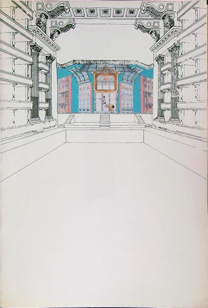 Teatro alla Scala  stagione 1984/85 Il viaggio di reims - copertina